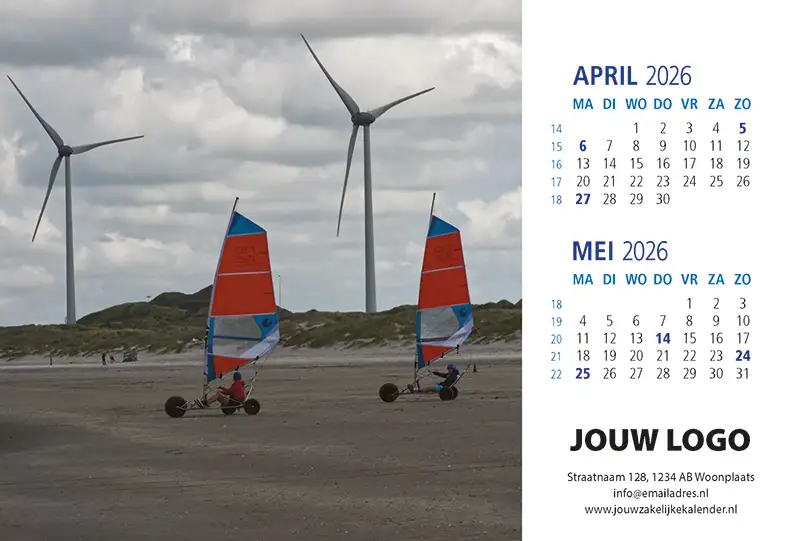 A5 Bureaukalender Hollands Glorie 2026 A5 Bureaukalender Hollands Glorie 2026