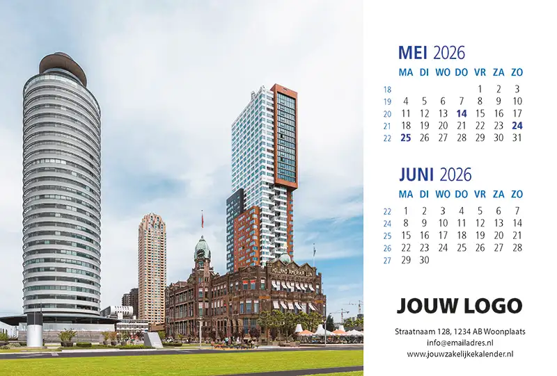 A5 Bureaukalender Hollands Glorie 2026 A5 Bureaukalender Hollands Glorie 2026
