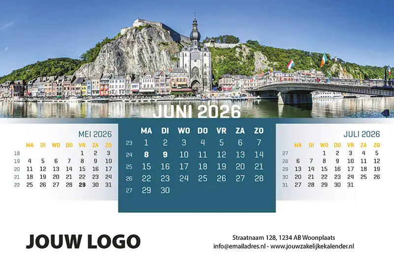 A5 Bureaukalender Panorama 2026