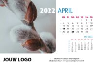 A5 Bureaukalender Natuur 2022