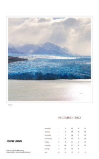Wereld wandkalender 2022