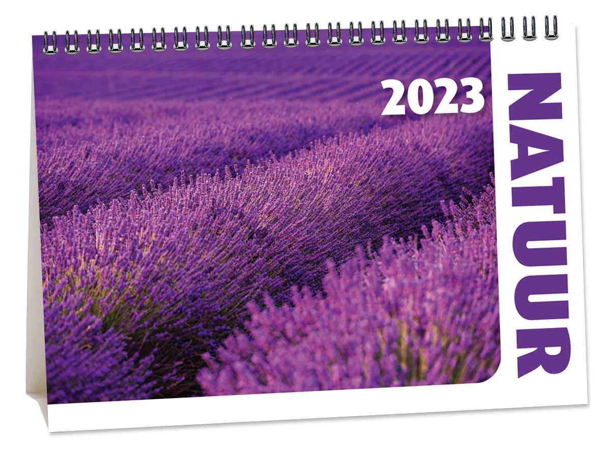 A5 Bureaukalender Natuur 2023