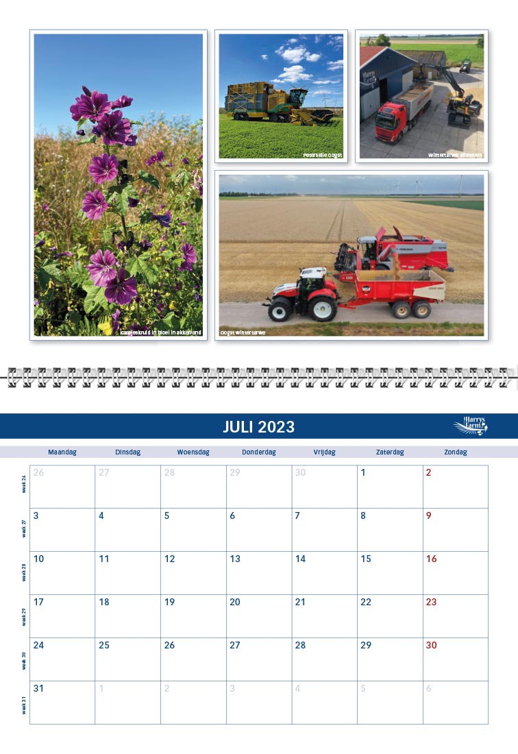 Harrysfarm jaarkalender 2023