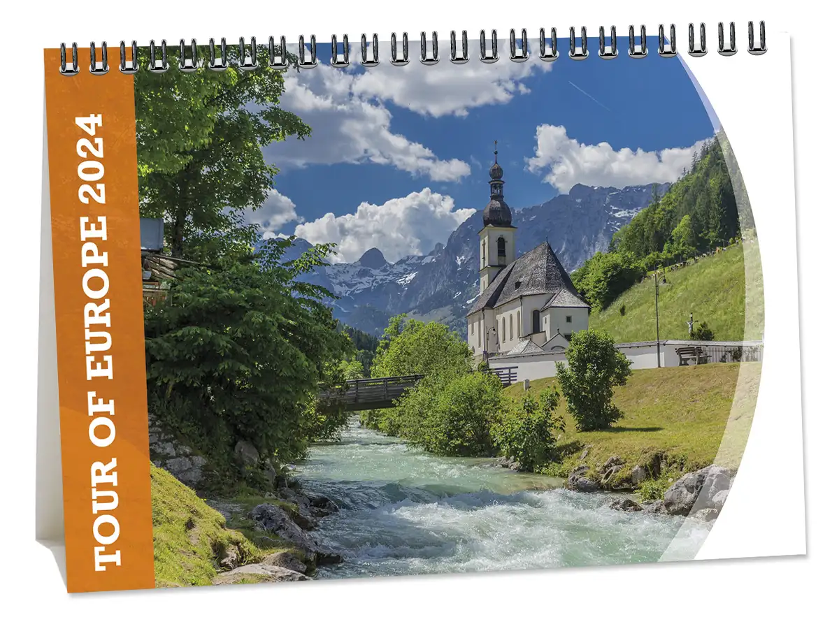 Bureaukalender Tour of Europe
